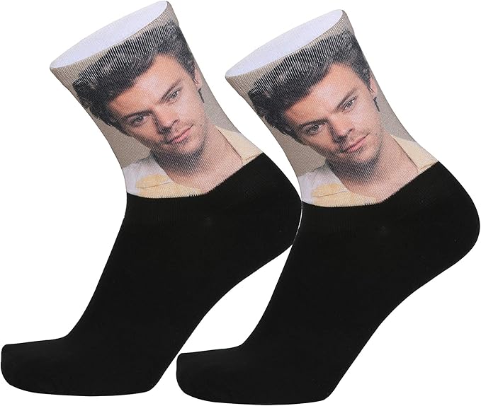 harry dress 袜子 harry-style 趣味袜子 harry fan 礼物 搞笑恶作剧